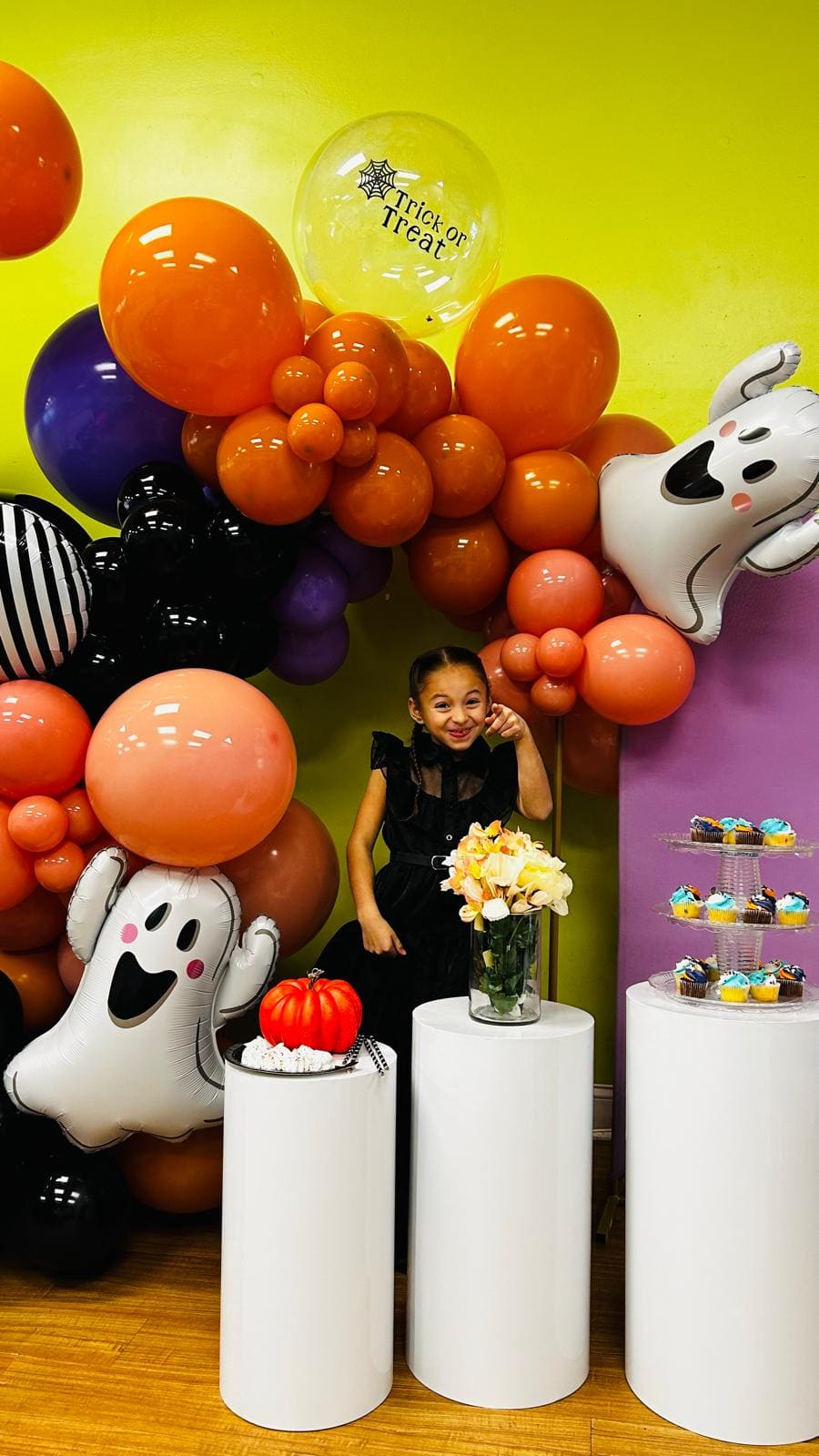 Halloween costume portrait at Esme